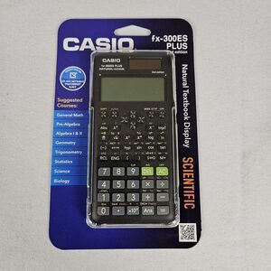 Casio fx-300ES Plus 2nd Edition Scientific Calculator Case SAT School College